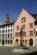 Picswiss BE-98-20 Biel- Stadthaus und Polizei (Burgplatz)